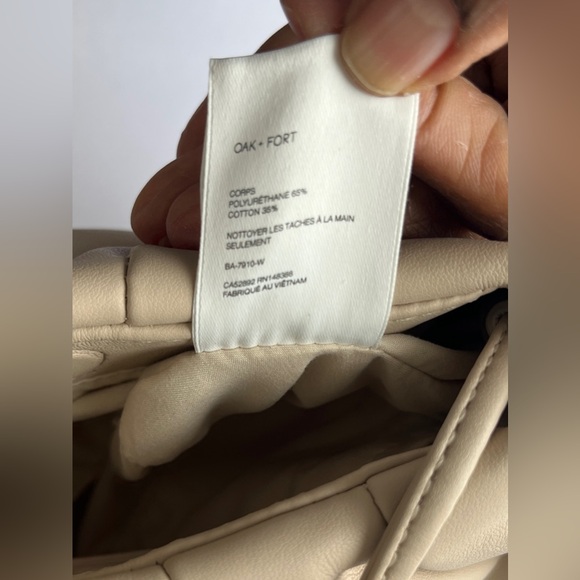 Oak + Fort Scrunch Top Clutch Sandstone - Picture 7 of 8